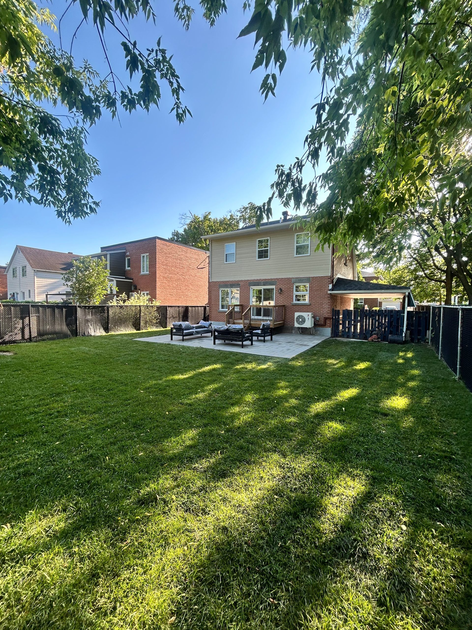 Residential site excavation — Boucherville